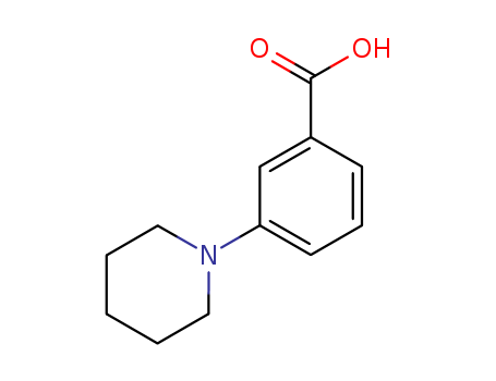 3-Piperidinobenzoic acid