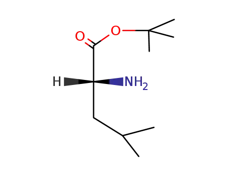 Molecular Structure of 67617-35-0 (H-D-LEU-OTBU HCL)