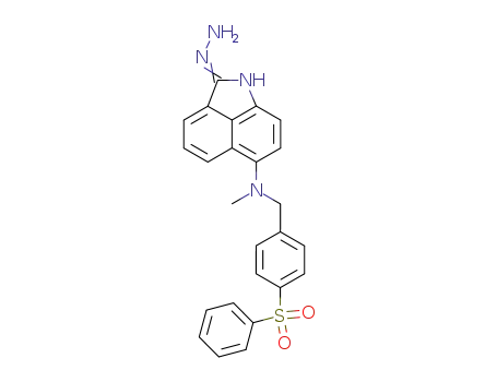 N<sup>6</sup>-<4-(phenylsulfonyl)benzyl>-N<sup>6</sup>-methyl-6-amino-2-hydrazinobenz<cd>indole