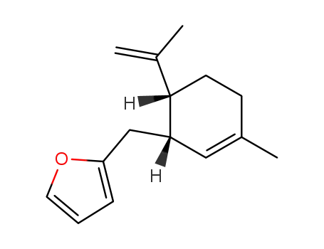 2-((1S,6R)-6-Isopropenyl-3-methyl-cyclohex-2-enylmethyl)-furan