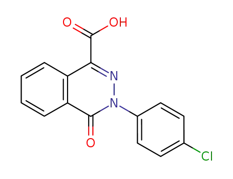3-(4-CHLOROPHENYL)-4-OXO-3,4-DIHYDRO-1-PHTHALAZINECARBOXYLIC ACID