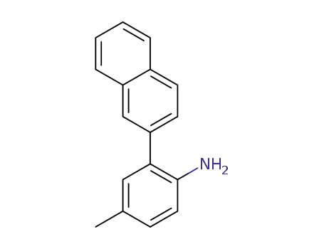 Molecular Structure of 1179271-92-1 (2-p-toluidinylnaphthalene)