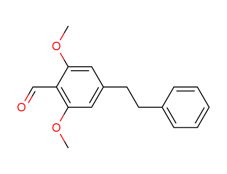 2,6-dimethoxy-4-(2-phenylethyl)benzaldehyde