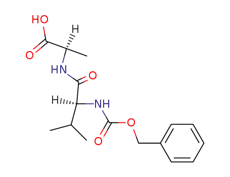 Molecular Structure of 17445-33-9 (Carbobenzoxy-Val-D-Ala)