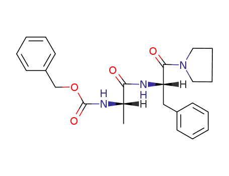 [(S)-1-((S)-1-Benzyl-2-oxo-2-pyrrolidin-1-yl-ethylcarbamoyl)-ethyl]-carbamic acid benzyl ester