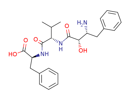 L-Phenylalanine,N-[(2S,3R)-3-amino-2-hydroxy-1-oxo-4-phenylbutyl]-L-valyl- cas  187402-73-9