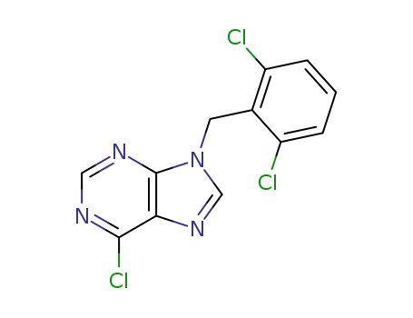 9H-Purine, 6-chloro-9-[(2,6-dichlorophenyl)methyl]-
