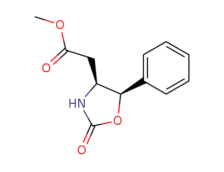 (4S,5R)-4-methoxycarbonylmethyl-5-phenyloxazolidin-2-one