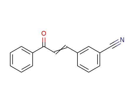 Benzonitrile,3-(3-oxo-3-phenyl-1-propen-1-yl)- cas  62584-53-6