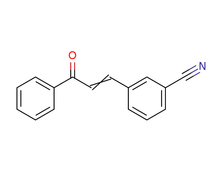 3-(3-oxo-3-phenylprop-1-en-1-yl)benzonitrile