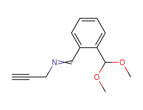 [1-(2-Dimethoxymethyl-phenyl)-meth-(E)-ylidene]-prop-2-ynyl-amine