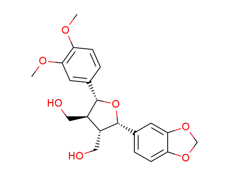 (2R,3S,4S,5S)-2-(3,4-dimethoxyphenyl)-3,4-bis(hydroxymethyl)-5-(3,4-methylenedioxyphenyl)tetrahydrofuran