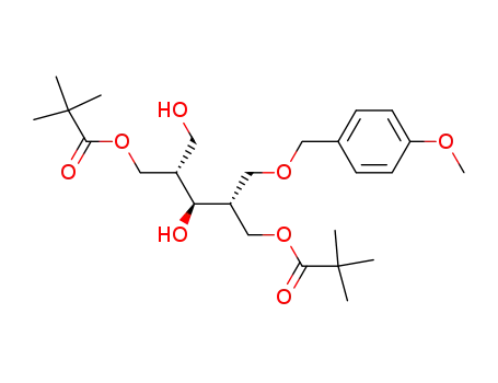 (2S,3S,4R)-2,4-bis(2,2-dimethylpropanoyloxymethyl)-5-(4-methoxybenzoyloxy)pentane-1,3-diol