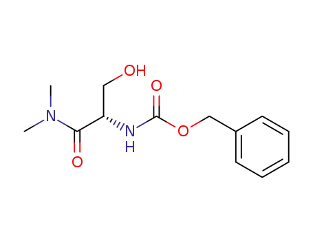 (S)-benzyl [1-(dimethylamino)-3-hydroxy-1-oxopropan-2-yl]carbamate