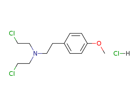 2-chloro-N-(2-chloroethyl)-N-[2-(4-methoxyphenyl)ethyl]ethanamine cas  7509-53-7