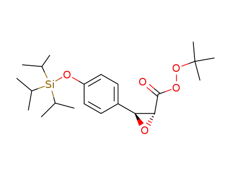 (2R,3S)-3-[4-(triisopropylsilanyloxy)phenyl]oxirane-2-carboperoxoic acid tert-butyl ester