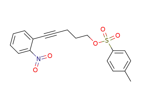 4-Pentyn-1-ol, 5-(2-nitrophenyl)-, 4-methylbenzenesulfonate (ester)