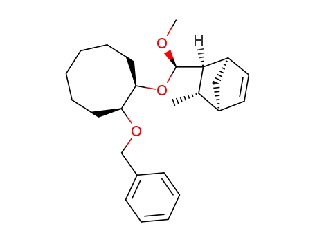 Molecular Structure of 199122-70-8 ((1S,4R,5R,6S)-5-[(R)-((1R,2S)-2-Benzyloxy-cyclooctyloxy)-methoxy-methyl]-6-methyl-bicyclo[2.2.1]hept-2-ene)