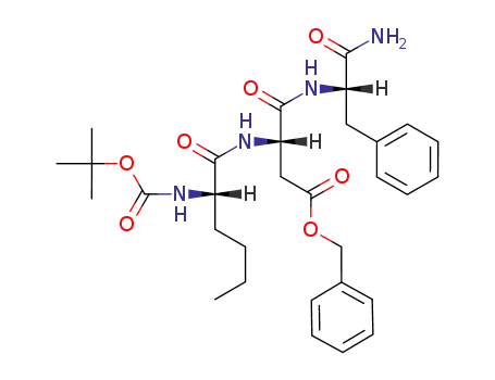 Boc-Nle-Asp(OBzl)-Phe-NH<sub>2</sub>