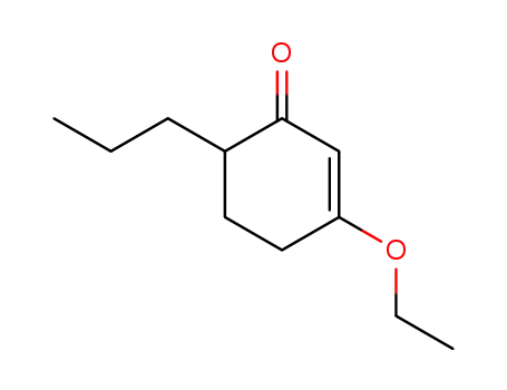 Molecular Structure of 99163-05-0 (2-Cyclohexen-1-one,3-ethoxy-6-propyl-(9CI))