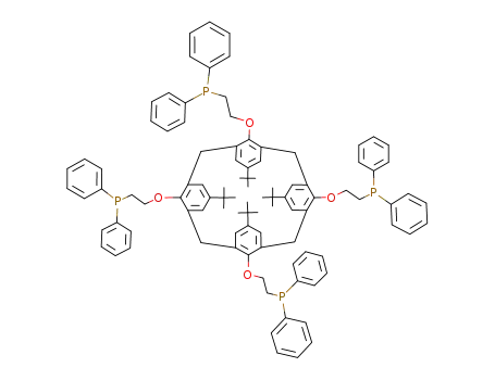 5,11,17,23-tetra-tert-butyl-25,26,27,28-tetrakis(2-diphenylphosphinoethoxy)calix<4>arene