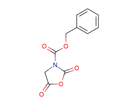 Molecular Structure of 159396-61-9 (N-Benzyloxycarbonylglycine N-carboxylic anhydride)
