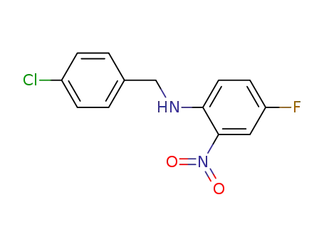 Benzenemethanamine, 4-chloro-N-(4-fluoro-2-nitrophenyl)-