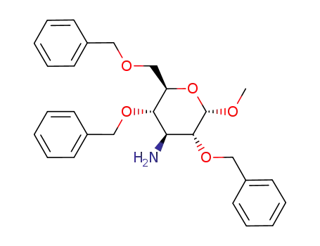 Methyl 3-amino-2,4,6-tri-O-benzyl-3-deoxy-α-D-glucopyranoside