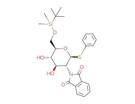 phenyl 6-O-tert-butyldimethylsilyl-2-deoxy-2-phthalimido-1-thio-β-D-glucopyranoside