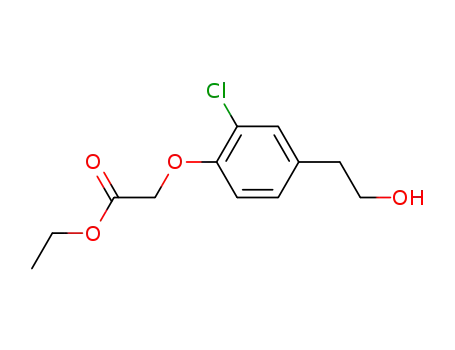 ethyl 2-[2-chloro-4-(2-hydroxyethyl)phenoxy]acetate