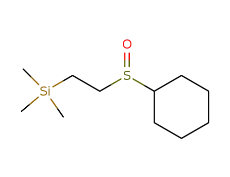 Silane, [2-(cyclohexylsulfinyl)ethyl]trimethyl-