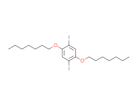 1,4-Bis(heptyloxy)-2,5-diiodobenzene