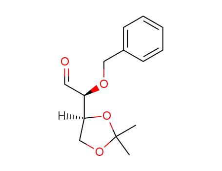 (2S)-benzyloxy-[(4S)-2,2-dimethyl-[1,3]dioxolan-4-yl]-acetaldehyde