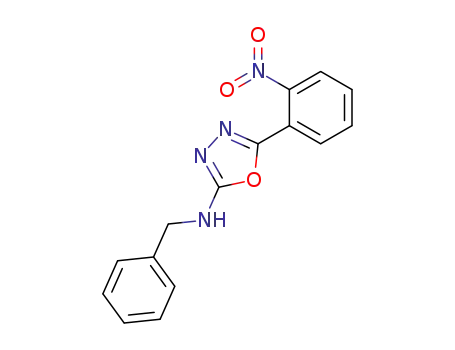 2-benzylamino-5-(o-nitrophenyl)-1,3,4-oxadiazole