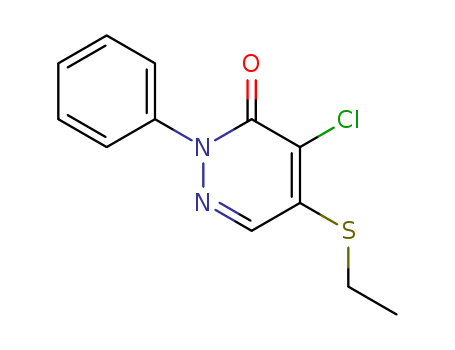 4-Chloro-5-(ethylthio)-2-phenylpyridazin-3(2H)-one