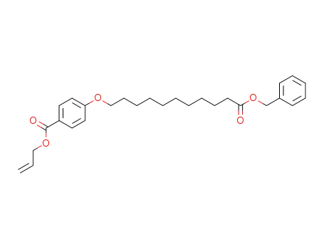 benzyl 11-<4-(allyloxycarbonyl)phenyloxy>undecanoate