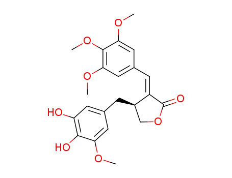 (S)-(E)-3-(3,4-Dihydroxy-5-methoxybenzyl)-2-(3,4,5-trimethoxybenzylidene)butanolide
