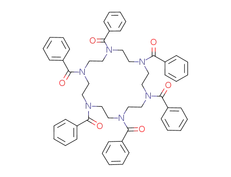 1,4,7,10,13,16-hexabenzoyl-1,4,7,10,13,16-hexa-azacyclo-octadecane