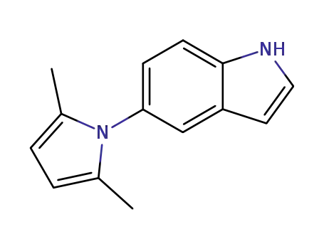 5-(2,5-dimethyl-1H-pyrrol-1-yl)-1H-indole