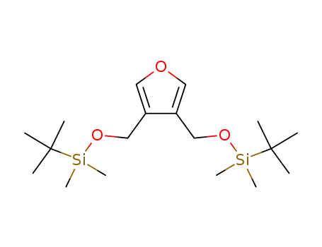 3,4-Bis-(tert-butyl-dimethyl-silanyloxymethyl)-furan