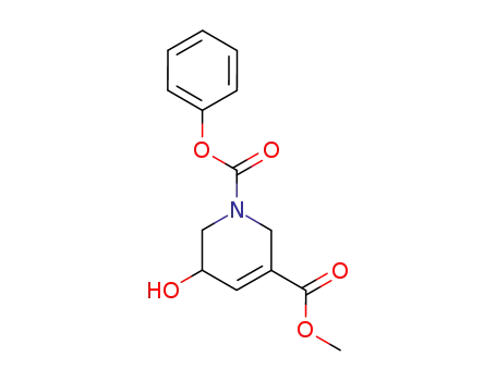 5-hydroxy-5,6-dihydro-2<i>H</i>-pyridine-1,3-dicarboxylic acid 3-methyl ester 1-phenyl ester