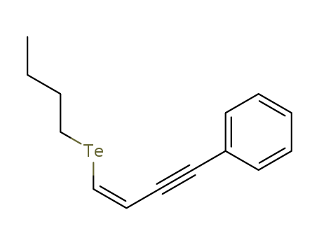 Benzene, [(3Z)-4-(butyltelluro)-3-buten-1-ynyl]-