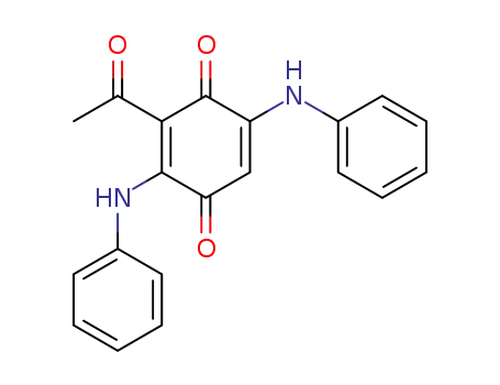 3-acetyl-2,5-bis(phenylamino)cyclohexa-2,5-diene-1,4-dione