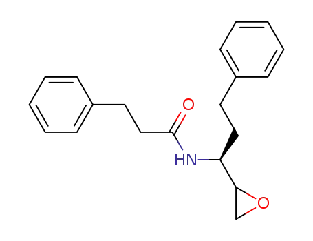 <i>N</i>-(1-oxiranyl-3-phenyl-propyl)-3-phenyl-propionamide