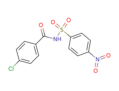 (4-chloro-benzoyl)-(4-nitro-benzenesulfonyl)-amine