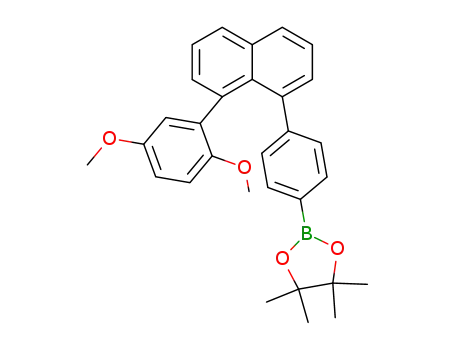 1-(2,5-dimethoxyphenyl)-8-[4-(4',4',5',5'-tetramethyl[1',3',2']dioxaborolan-2'-yl)-1-phenyl]naphthalene
