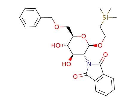 2-(trimethylsilyl)ethyl-6-O-benzyl-2-deoxy-2-phthalimido-β-D-glucopyranoside