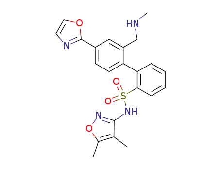 N-(4,5-dimethyl-3-isoxazolyl)-2'-[(methylamino)methyl]-4'-(2-oxazolyl)[1,1'-biphenyl]-2-sulfonamide