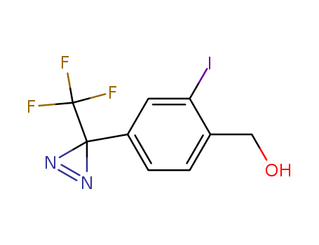 Benzenemethanol, 2-iodo-4-[3-(trifluoromethyl)-3H-diazirin-3-yl]-