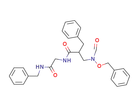N-<3(RS)-<N-(benzyloxy)-N-formylamino>-1-oxo-2-benzylpropyl>glycine benzylamide